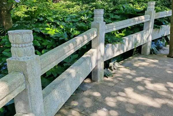 大连园林景观花岗岩栏杆定制 系列八
